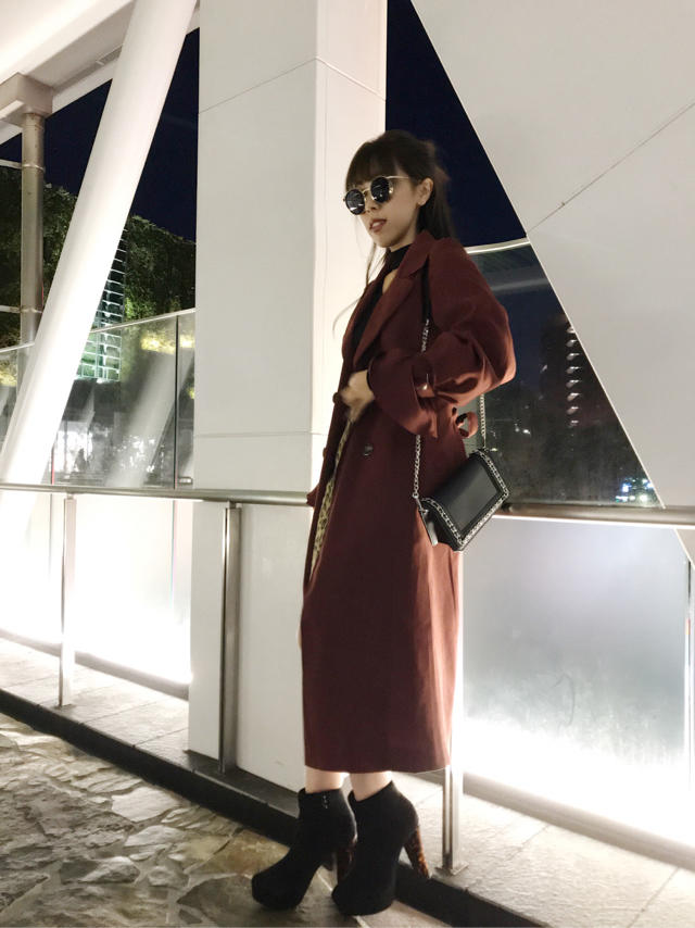 JUST SEASON.キャンディスリーブトレンチ.misato