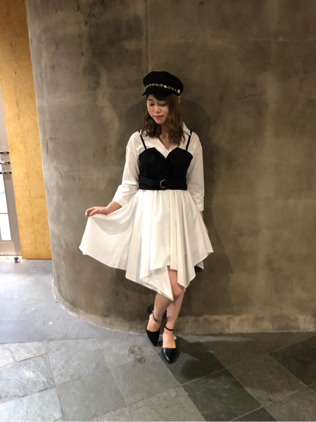 ビスチェ付きワンピース♥みき