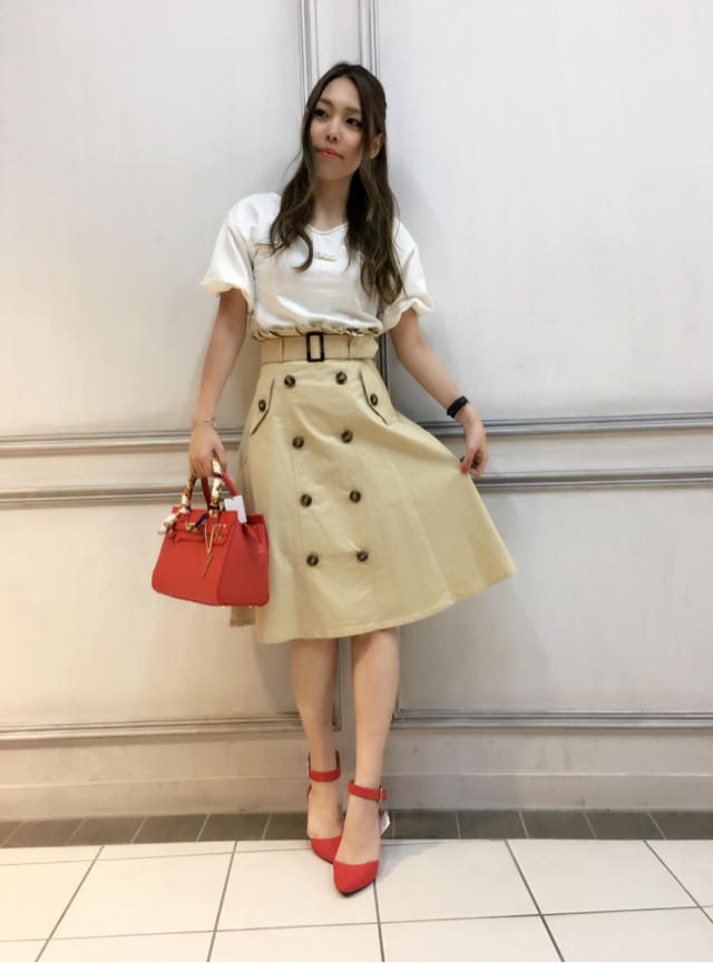 新色トレンチ風スカート♡たち