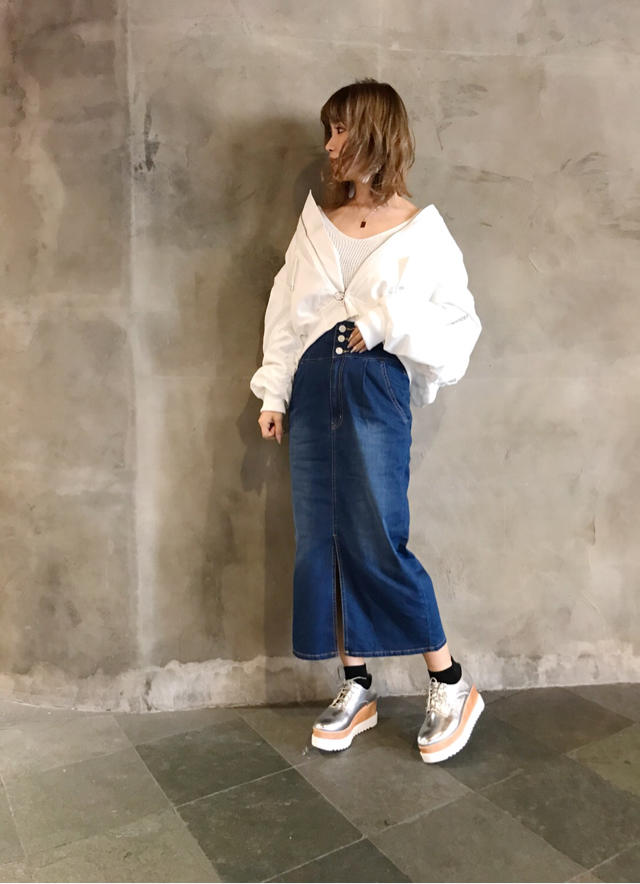 サスペンダーペンシルskirt♡