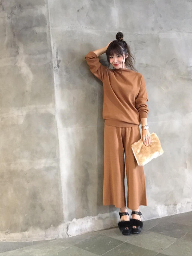 ルーズニットアップ♡渡邊チーフ♡ヘアアレンジ♡