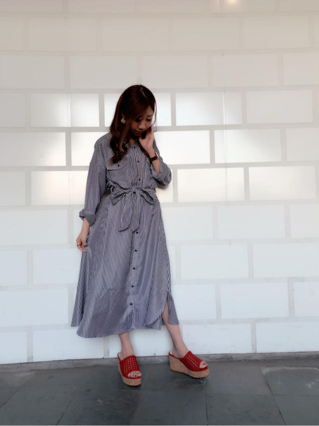 ストライプOP♡♡