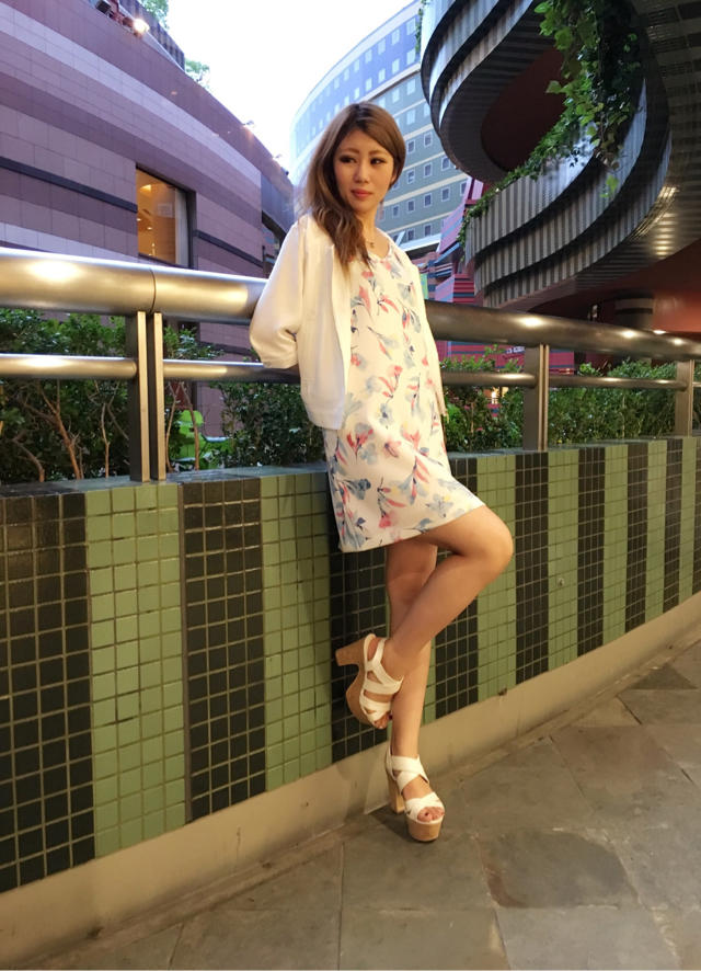 オリジナル花柄ワンピ♡みきてぃー♡