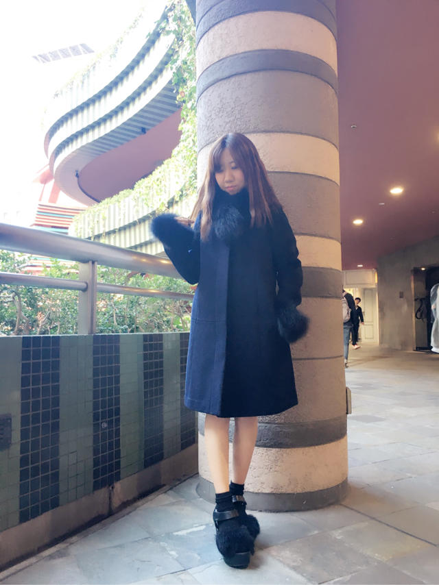 ファー×ビジュー♡新作コート♡