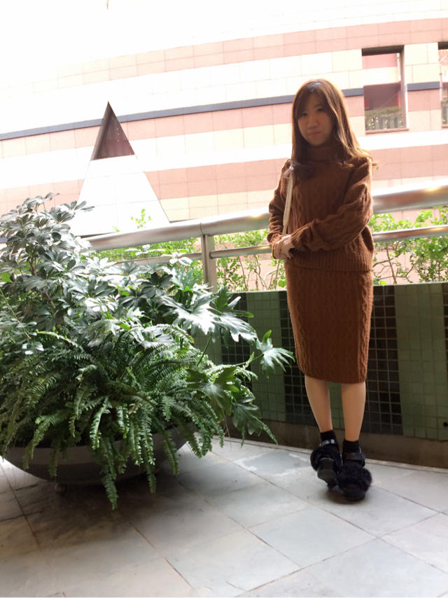 ♡人気のニットアップ♡さむ♡顧客様紹介♡kuma