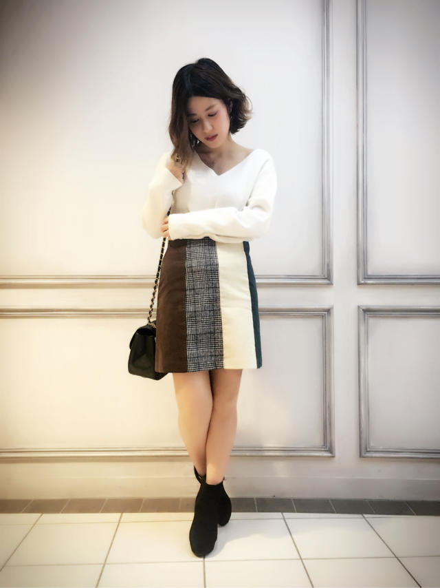mix台形スカート♡まゆゆ
