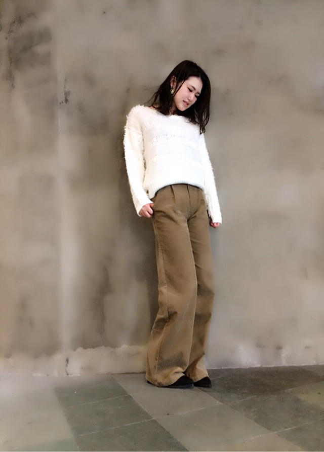 コーデュロイワイドパンツ♡♡
