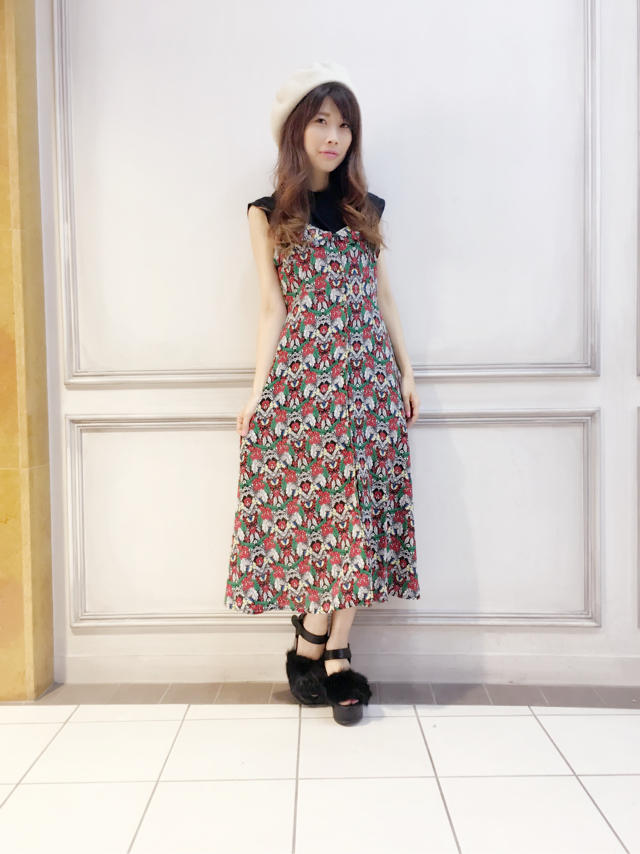 花柄キャミワンピ♡♡