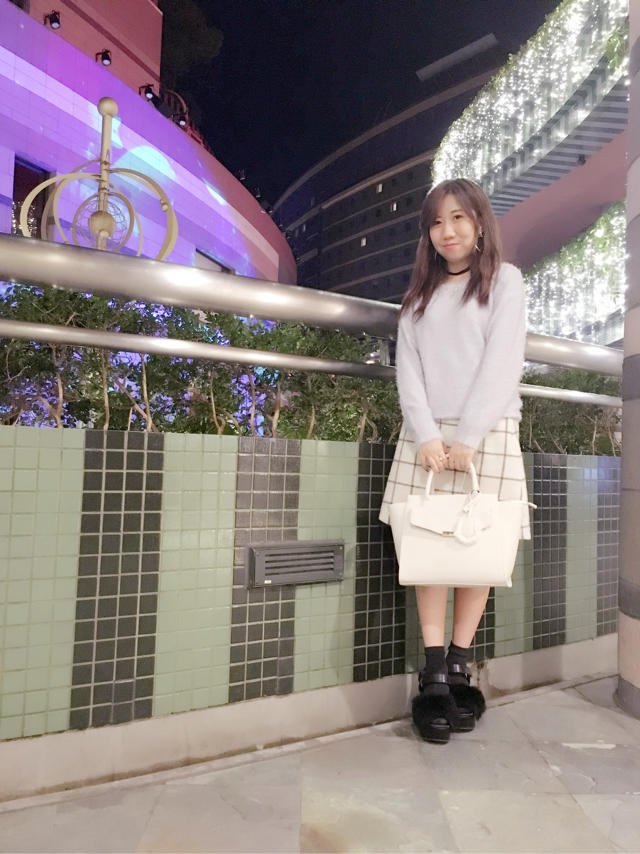 ビジュー付き♡シャギーニット♡