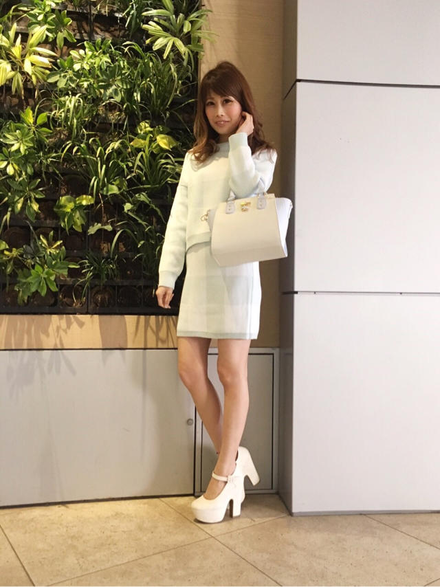 ♡オススメセットアップとイニシャルネックレス♡