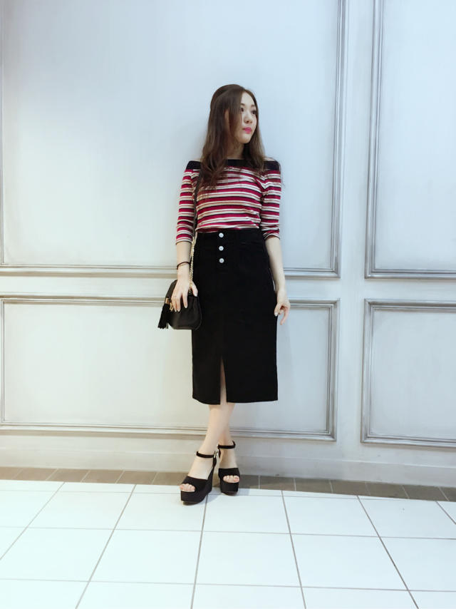 スウェード生地♡skirt