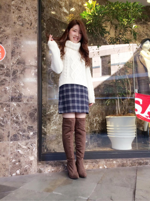 定番♡チェックスカート♡