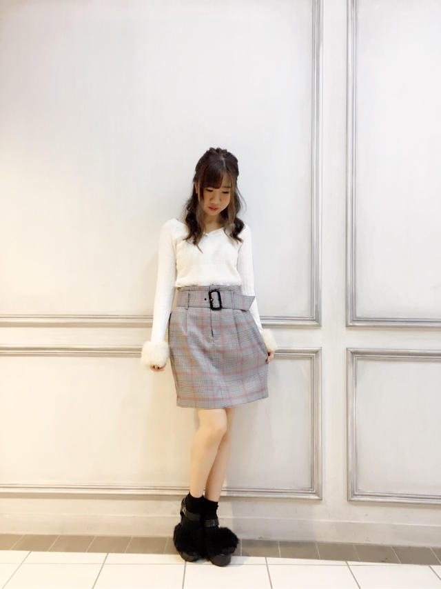 ファー付き♡トップス♡