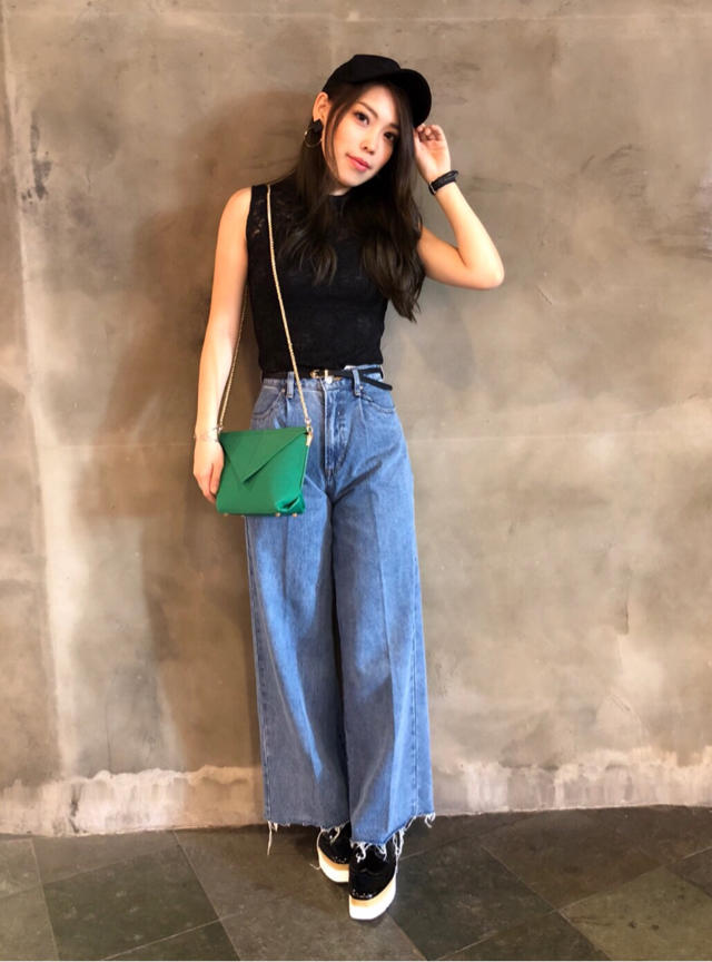 秋見えデニムコーディネート♡平チーとオフショット♡たち