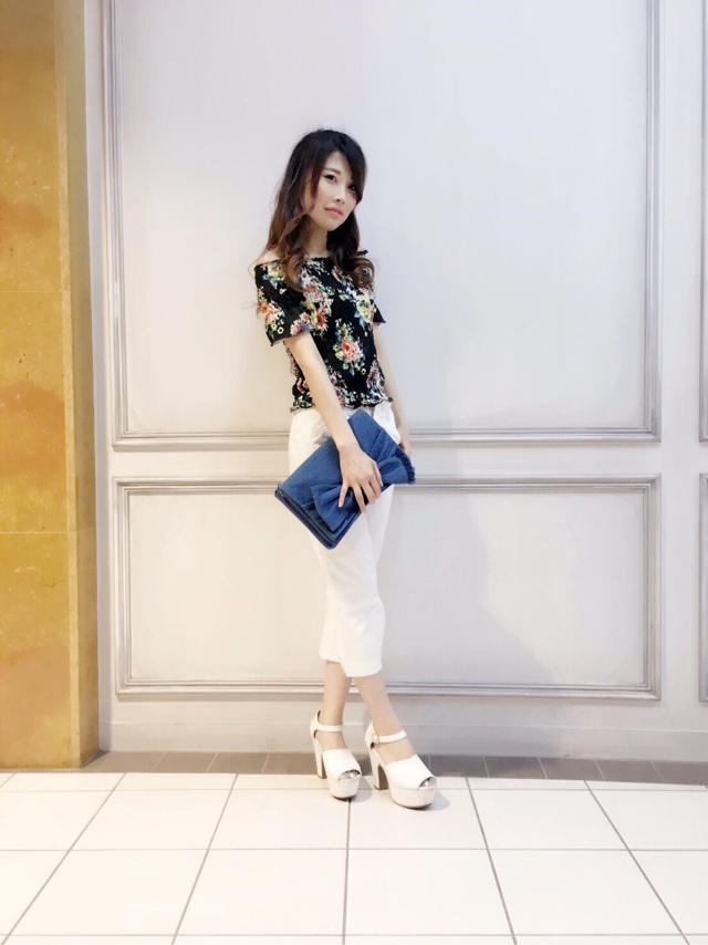 新作花柄tops♡♡たっきー
