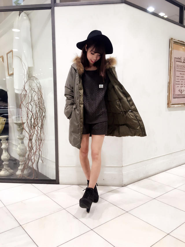 京橋店イチ押し♡モッズ＆ダウンコート♡PRESS掲載セットアップ♡ゆっきー