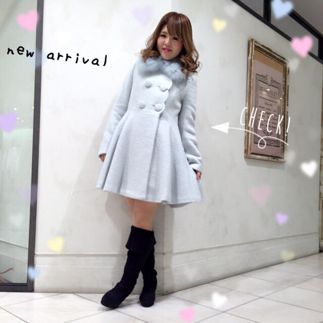 新作フェミニンアウター♡