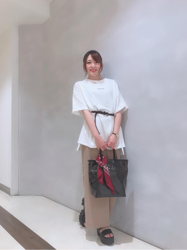 ビックＴシャツ♡抜け感のあるカジュアルコーデ♡鈴木
