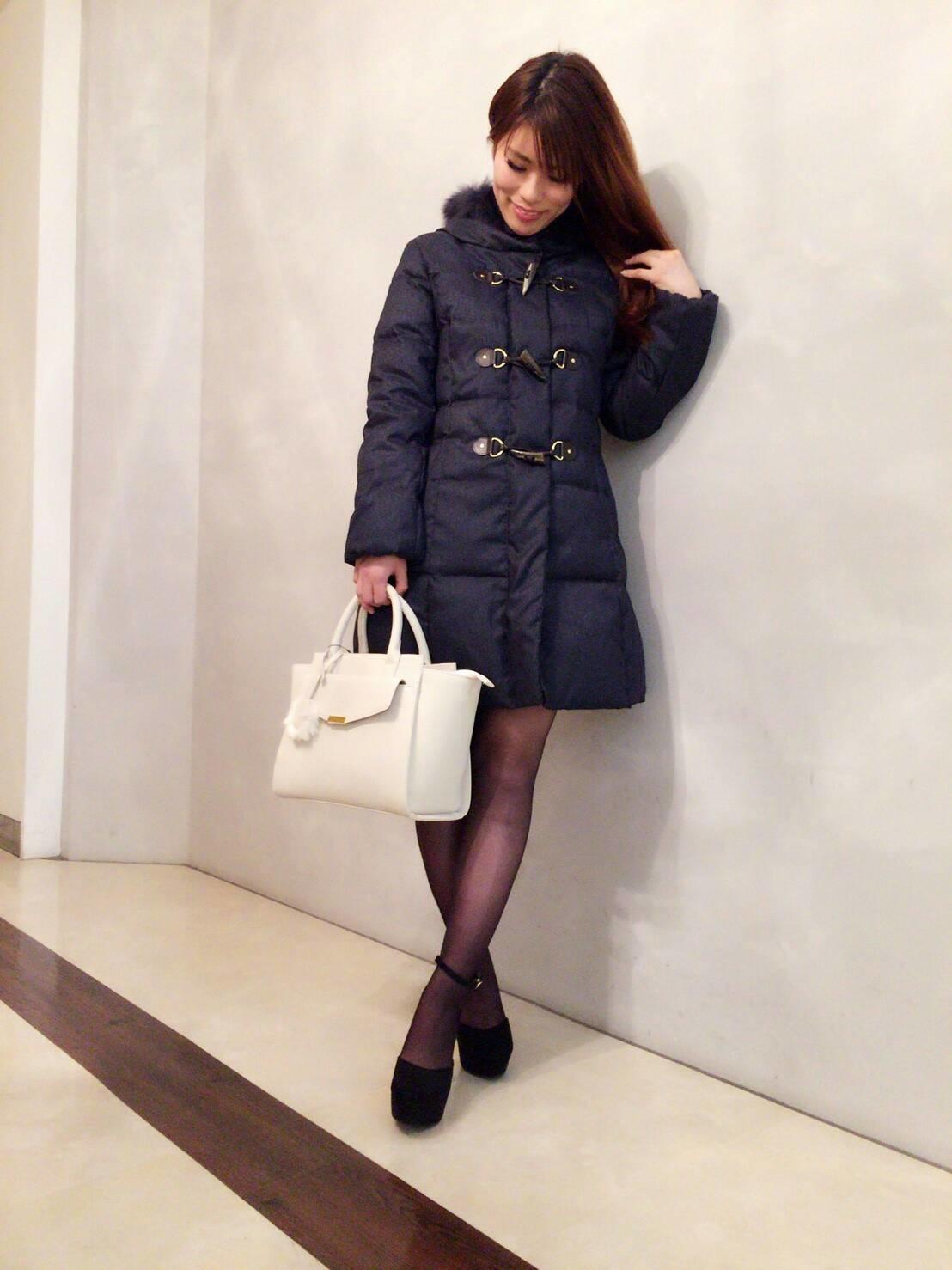 ロングダッフルコート/シルエットもすっきり♡/大人買い♡田中