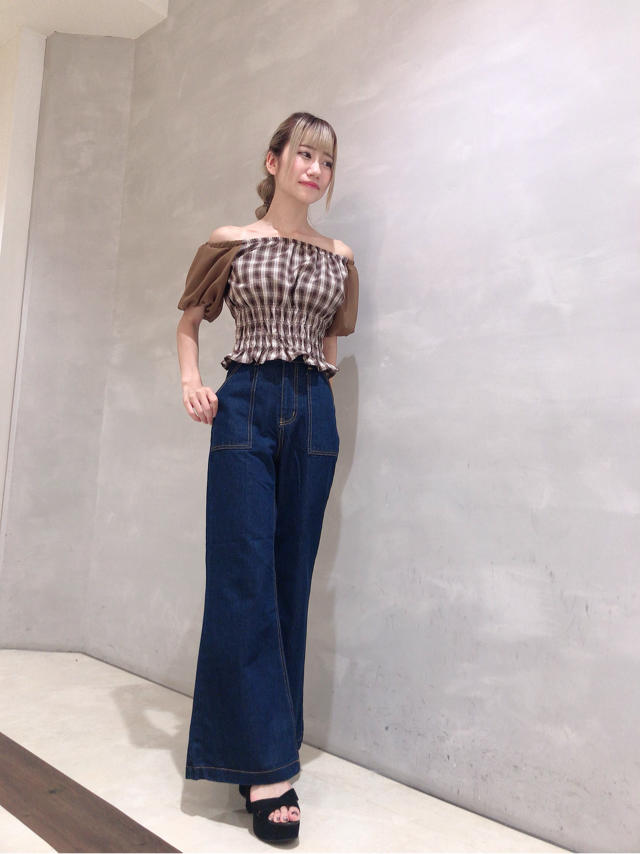 ワイドパンツでスタイルup♡おすすめコーデ♡青木