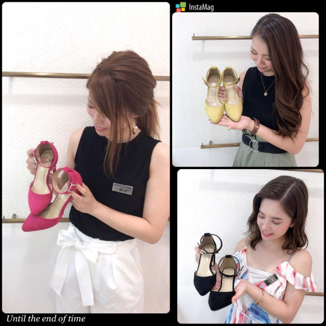 カラーが可愛い♡太ヒールで疲れない&歩きやすい！新作パンプス/今日は♡田中