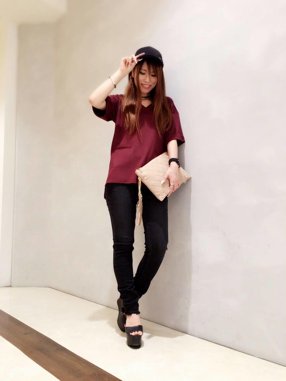 オーバーサイズのチュニックでラクに♪/ポイントもたくさん/昨日の出来事♡田中