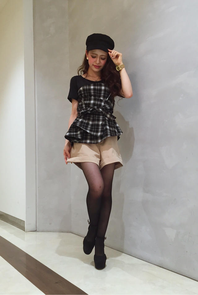 １枚でオシャレに！ワザありビスチェ風デザインtops♡レトロcode♡ 加茂