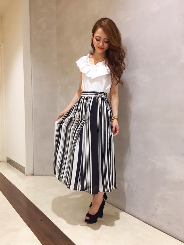 可愛いプチプラアイテム♡♡フェミニンコーデ♡ 加茂