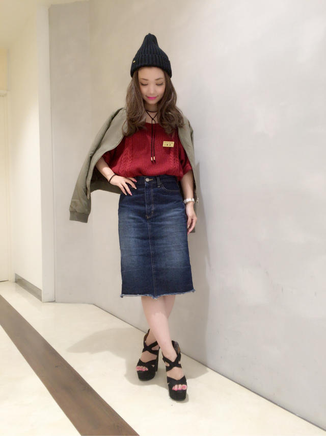 今日の店頭CODE♡ブルゾン入荷♡興津