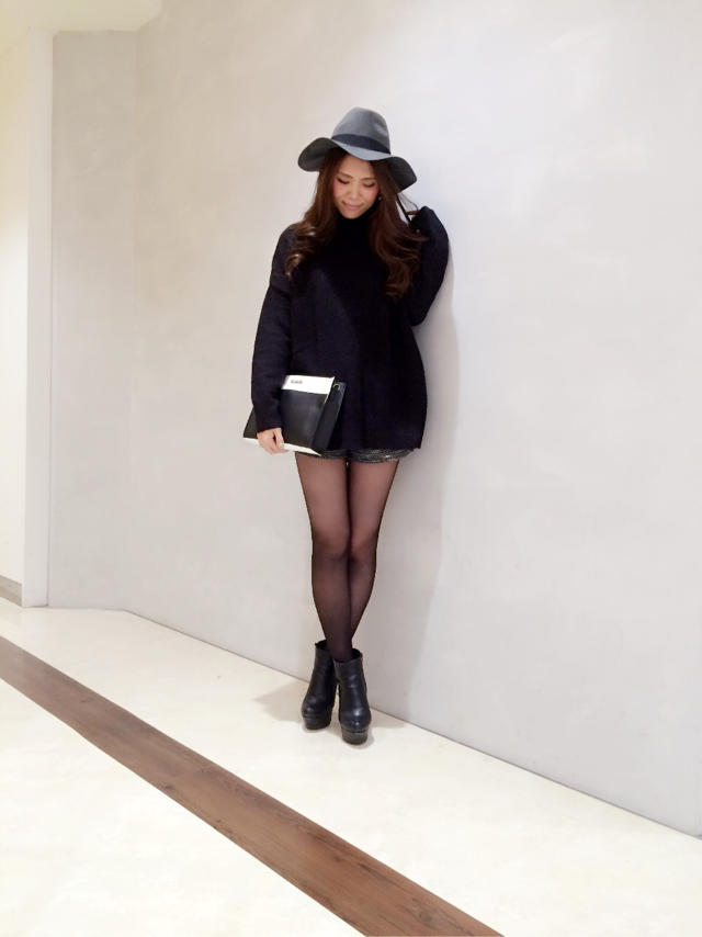 やっぱりブラックが好き！♡/新作/チェスターコート再入荷！！/new 前髪♡内田