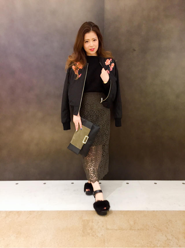 大人気刺繍ブルゾン▷▷Riwa♡