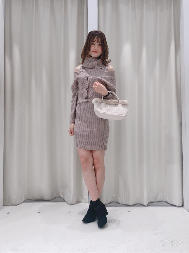 大人気！！ボレロ付きニットワンピ♡かな