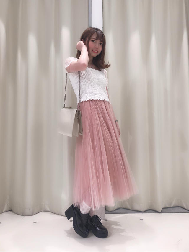 新作♡シャーリングトップス♡みふ