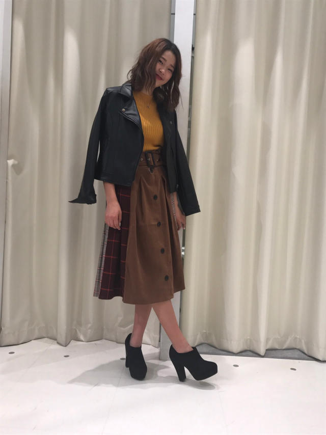 ♡秋のデートにピッタリ☆♡大人気❥ブロッキングチェックスカート♡はるちゃんまん♡