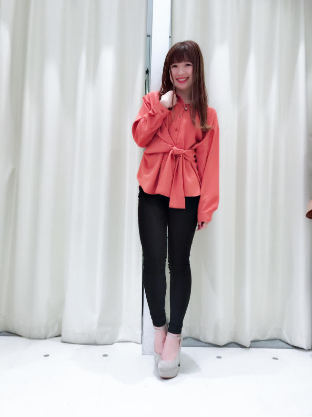 ウエストリボンブラウス♡大人code♡まみたす