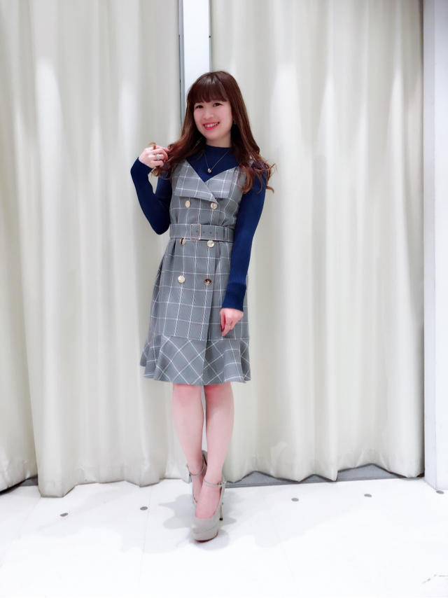 デートにもおすすめ♡女性らしさ抜群のマーメイドジャンスカ♡モゾ新年会♡まみたす