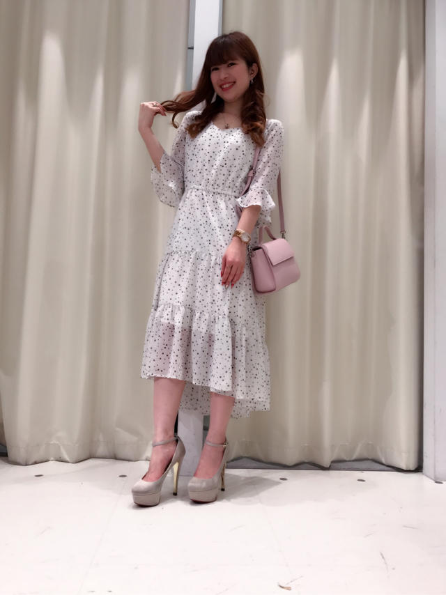 星柄ティアードワンピース♡キスマイLIVE♡off shot♡まみたす