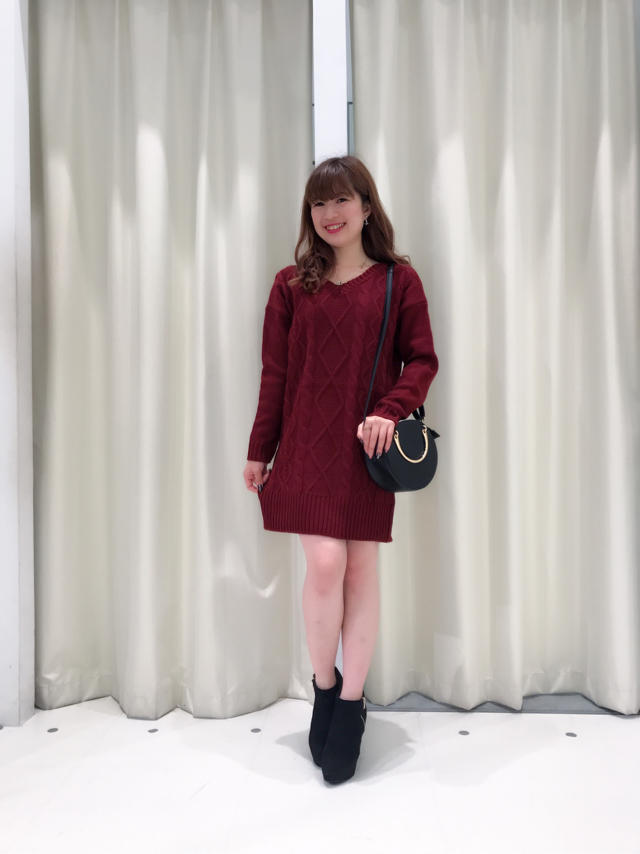 早速大人気！！新作ニットチュニック♡まみたす