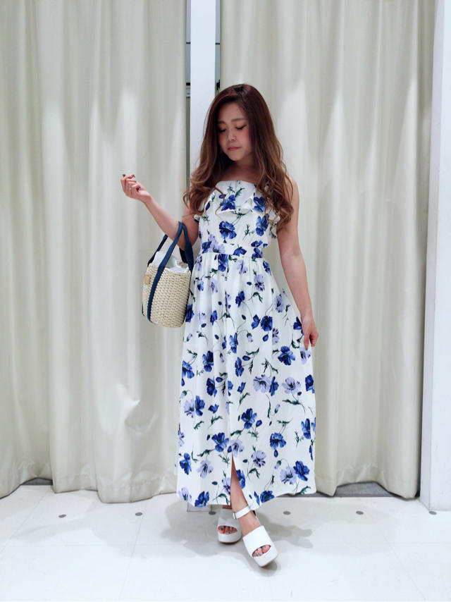 夏本番！新作花柄キャミワンピ♡♡