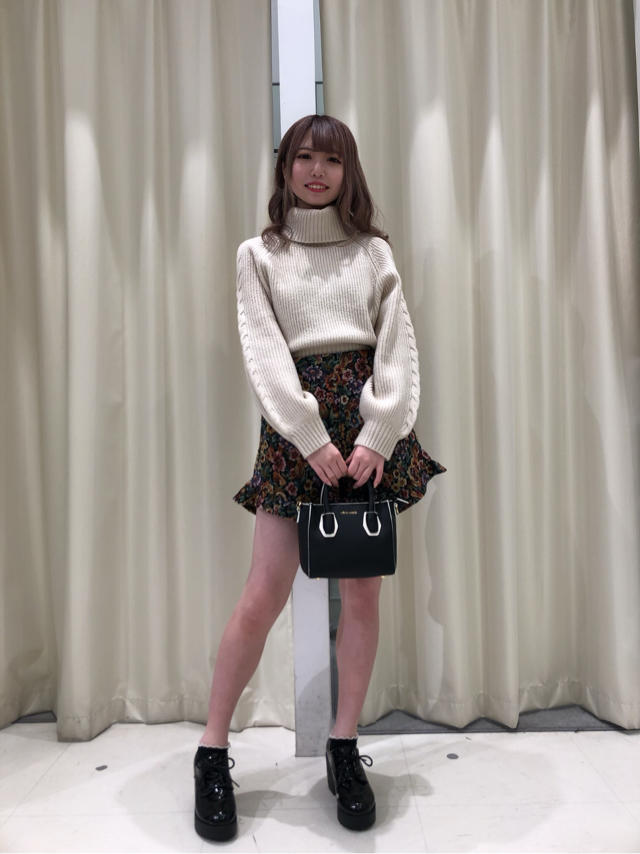 オフタートルスリットニット♡みふ