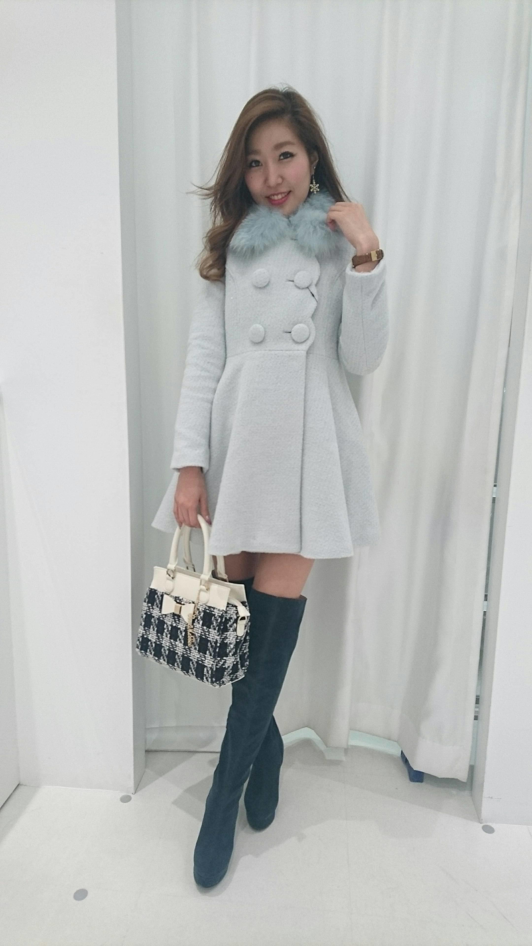 スカラップコート♥