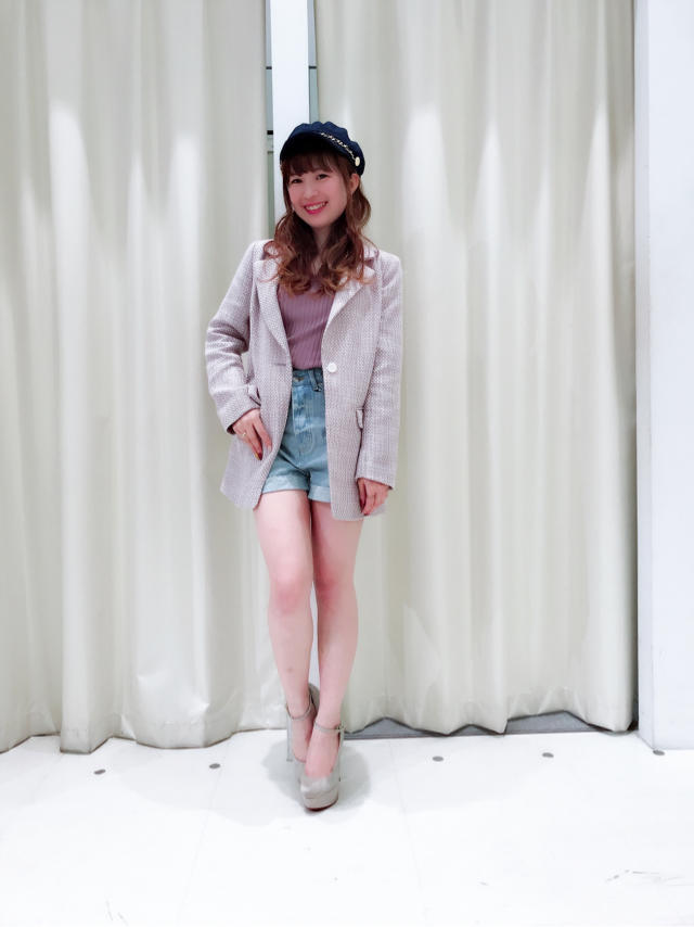 イチオシ♡ツイードジャケットを使ったMIXスタイル♡まみたす
