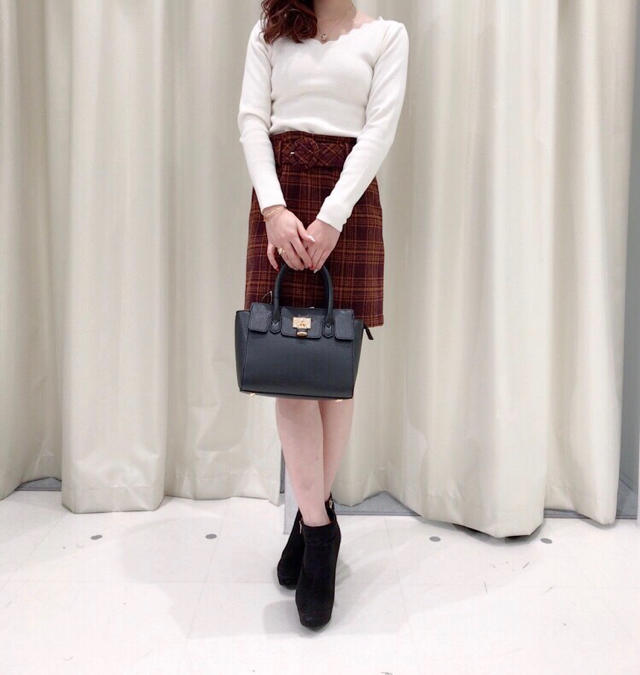 チェックスカート☺︎くらら