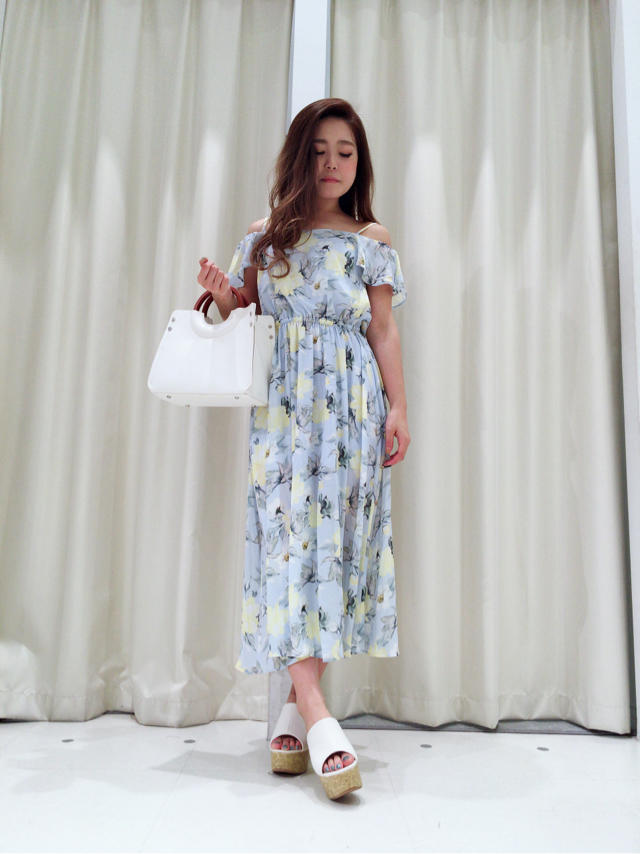 大人気ViViコラボ！花柄ワンピ♡♡