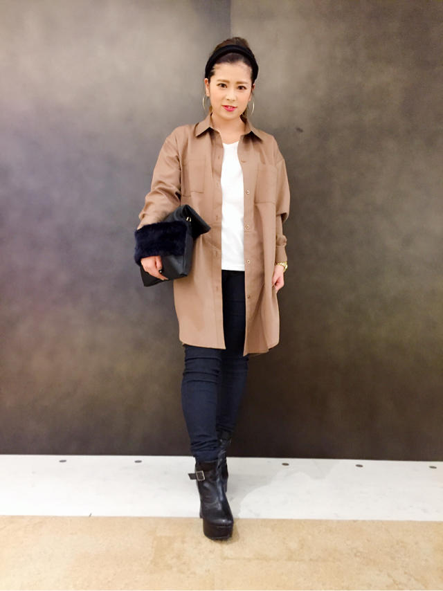 ロングシャツ▷▷Riwa♡