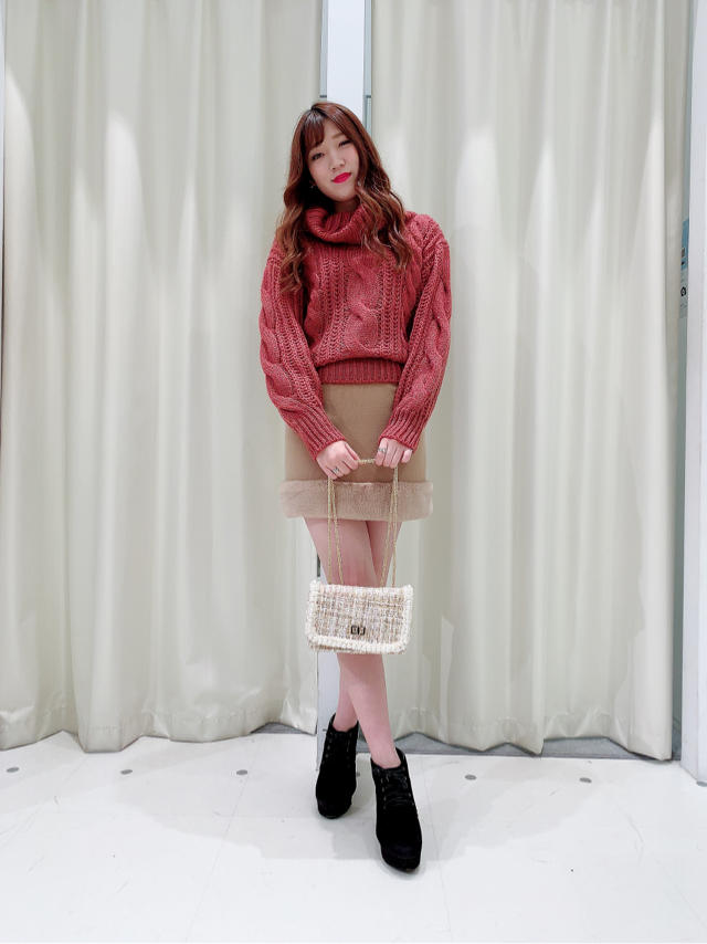 裾ファースカート♡大人可愛い♡♡よっちゃん