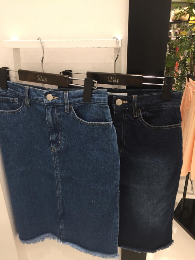 オフショル×denim♡ yuka