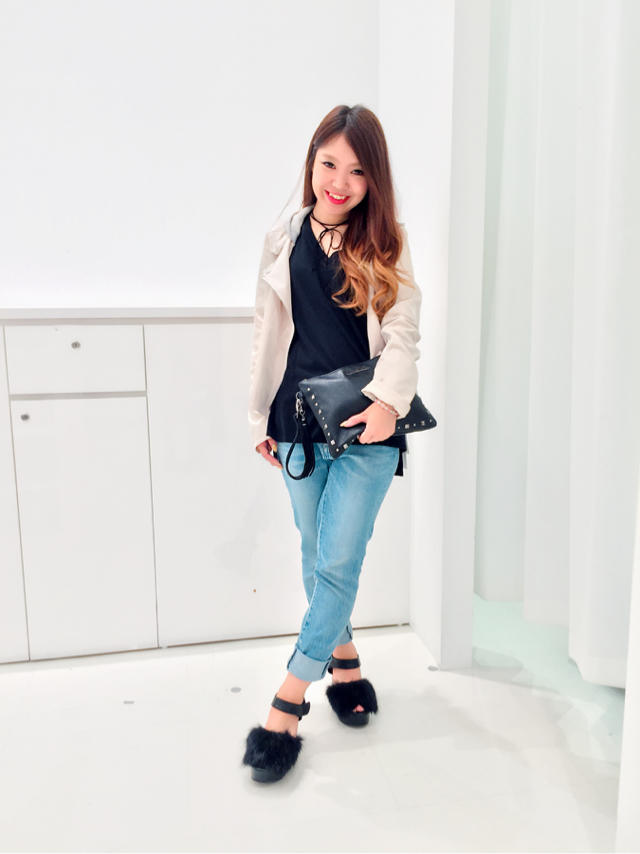 フード付きライダース▷▷Manami♡