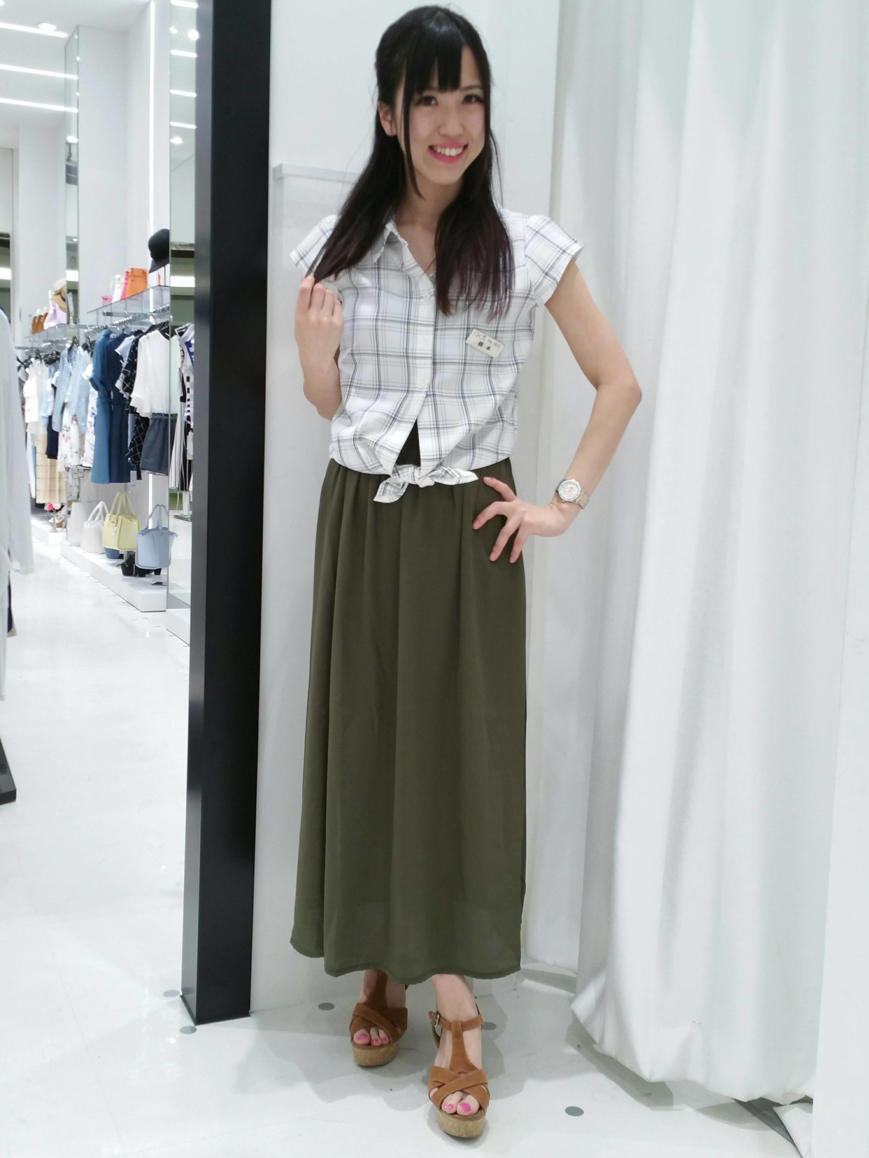 橋本店頭コーデ(・θ・)
