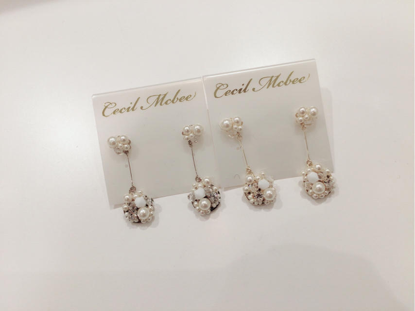 ♡新作パールピアス♡